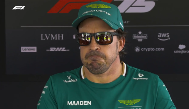 Alonso, 2025 F1 sezonunun ilk gününde ilginç bir protesto yaptı