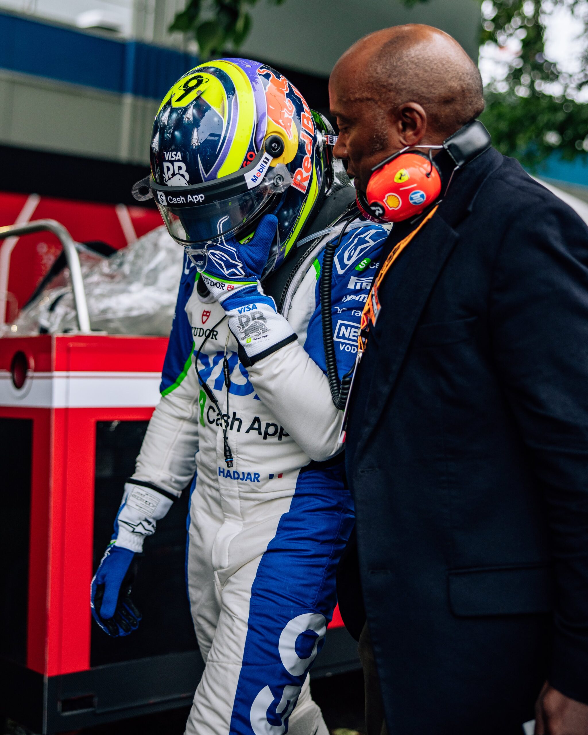 Isack Hadjar, Anthony Hamilton