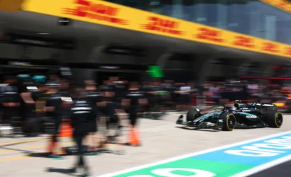 Kimi Antonelli, Mercedes, pit