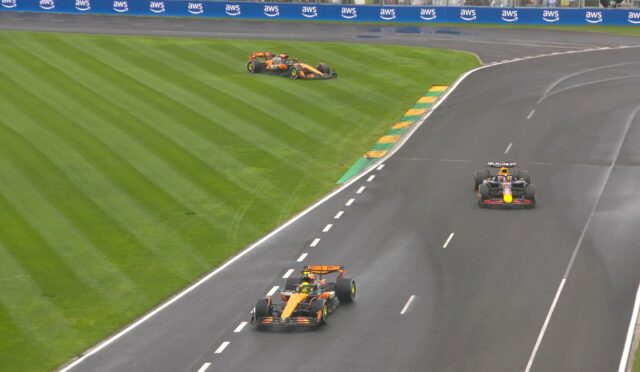 2025 Avustralya GP: Yağmur her şeyi karıştırdı, Norris lider, Piasti geriledi