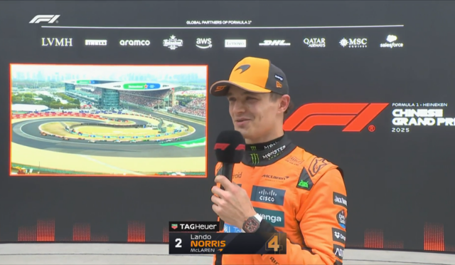 Norris: “Oscar kazanmayı hak etti çünkü tüm hafta sonu çok iyi sürdü”