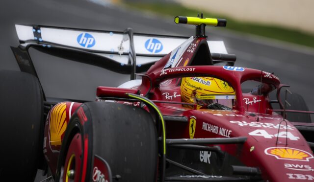 Hamilton, Ferrari’nin bu kadar geride kalmasına şaşkın, Leclerc’e yakın olmasından mutlu