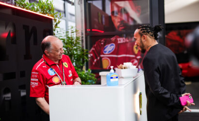 Lewis Hamilton, Fred Vasseur, Ferrari