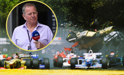 Martin Brundle, 1996 Avustralya kazası