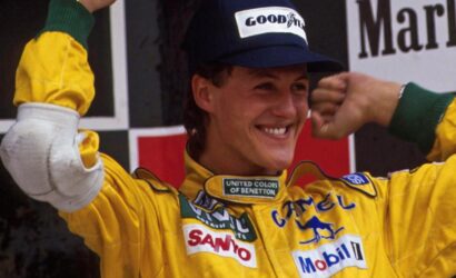 Michael Schumacher, 1992 Meksika GP, ilk podyum
