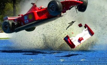 MichaelSchumacher, 2001 Avustralya kazası