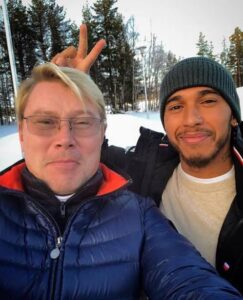 Mika Hakkinen, Lewis Hamilton
