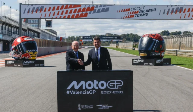 MotoGP, Valencia ile 5 senelik anlaşma imzaladı