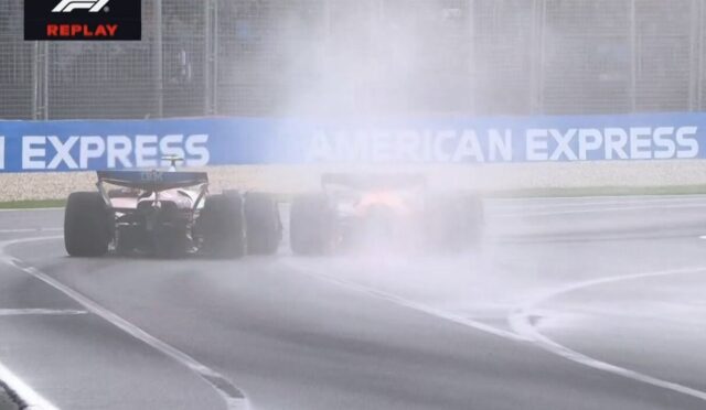 Piastri, Hamilton’ı geçerken ön kanadına hasar vermiş