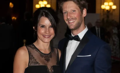 Romain Grosjean ve eşi Marion Grosjean