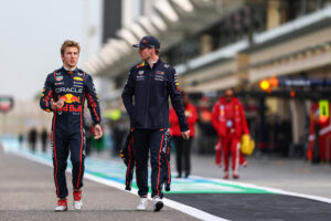 Liam Lawson & Max Verstappen