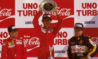 1985 Brezilya GP, Alain Prost, Motorsport Magazine