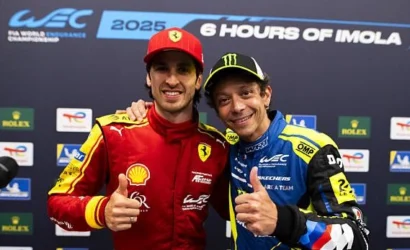 Antonio Fiovinazzi, Valentino Rossi