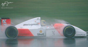Ayrton Senna, 1993 Donington Park F1 yarışı
