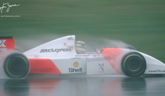 Ayrton Senna, 1993 Donington Park F1 yarışı