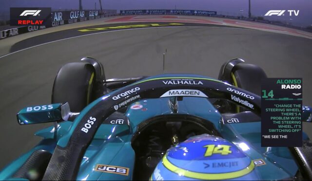 Alonso, tuhaf soruna açıklık getirdi: “Direksiyon yerinden çıktı!”