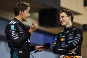 George Russell, Oscar Piastri, 2025 Formula 1 Bahreyn GP