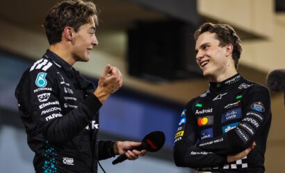 George Russell, Oscar Piastri, 2025 Formula 1 Bahreyn GP