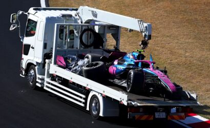 Jack Doohan, Alpine F1, Japonya GP kazası