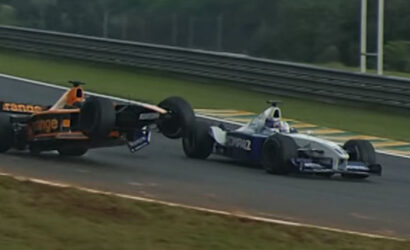 Juan Pablo Montoya, Jos Verstappen, 2001 Brezilya GP kazası