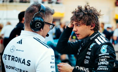 Kimi Antonelli, Pete Bonington, Mercedes F1