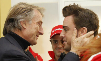 Luca di Montezemolo, Fernando Alonso, Ferrari