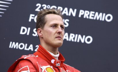 Michael Schumacher, 2003 San Marino GP, Annesinin Vefatı Sonrası Zafer