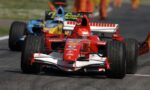 Michael Schumacher, Fernando Alonso, 2006 San Marino GP Imola