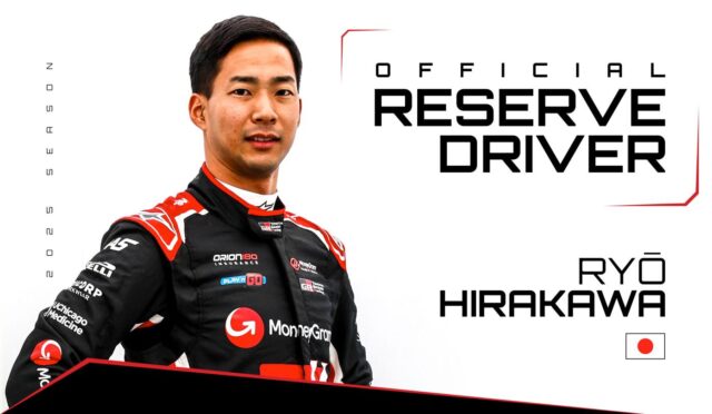 Hirakawa, bu sefer de Haas F1 takımının yedek pilotu oldu