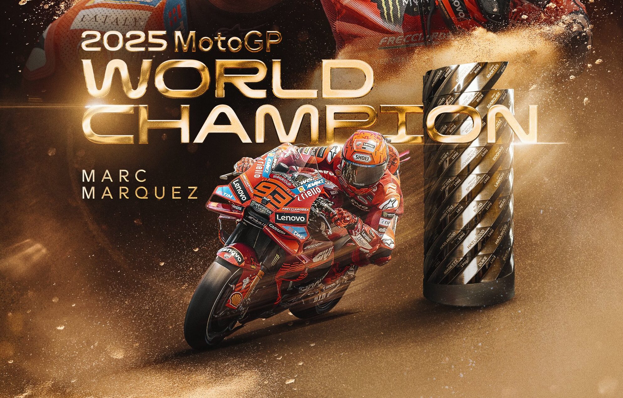 Marc Marquez Motegi’de ikinci olsa da yedinci MotoGP şampiyonluğunu ilan etti