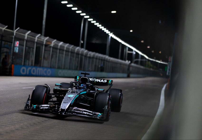 George Russell Singapur GP’de pole pozisyonundan zafere ulaştı, McLaren takımlar şampiyonu oldu