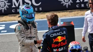 George Russell, F1 ABD GP Sprint’inde ‘son şans’ Max Verstappen hamlesi için pişmanlık duymuyor