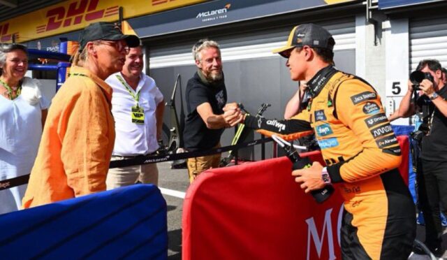 Lando Norris, Jenson Button