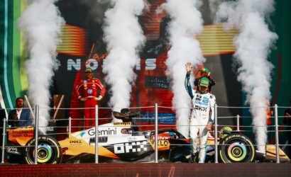 Lando Norris McLaren Meksika GP zafer