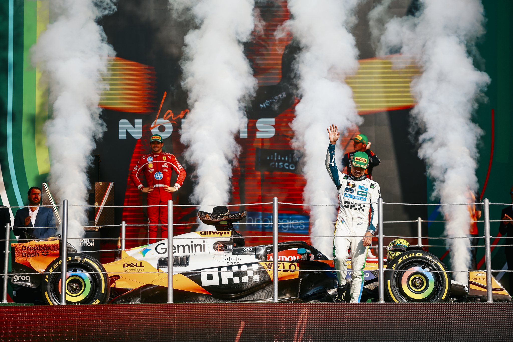 Lando Norris, Meksika GP’deki üstün performansının ardından büyük tepkiyle karşılandı