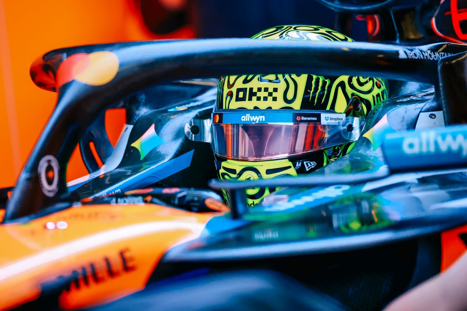 Lando Norris, McLaren, Meksika pole 2