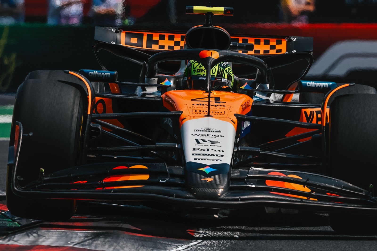 Lando Norris, McLaren, Meksika pole