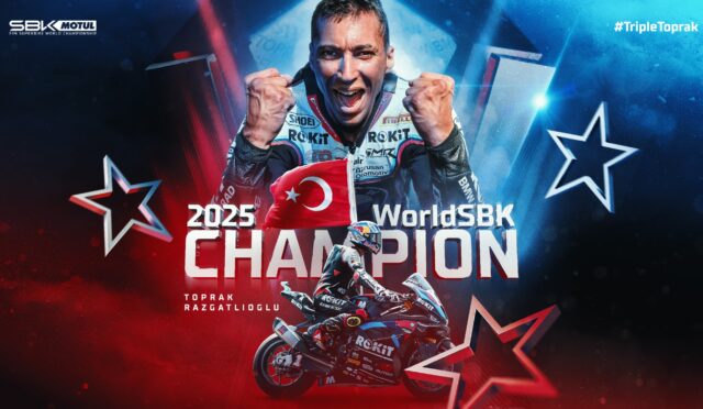 Toprak Razgatlıoğlu 2025 Dünya Superbike Şampiyonu oldu!