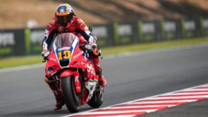 Luca Marini Endonezya MotoGP ilk antrenmanında en hızlı turu attı