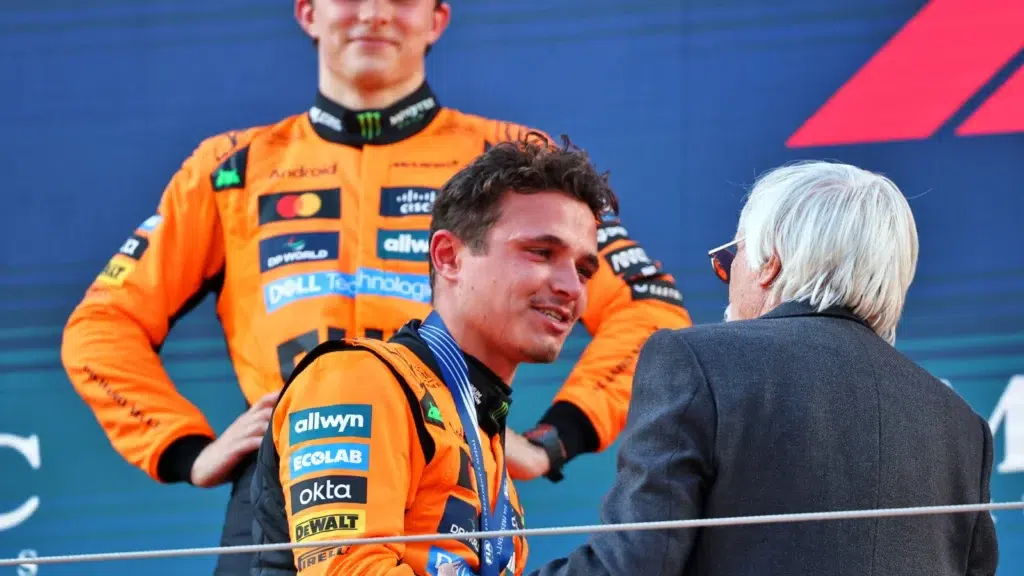 Bernie-Ecclestone-Lando-Norris-Oscar-Piastri-McLaren-1024x576-1