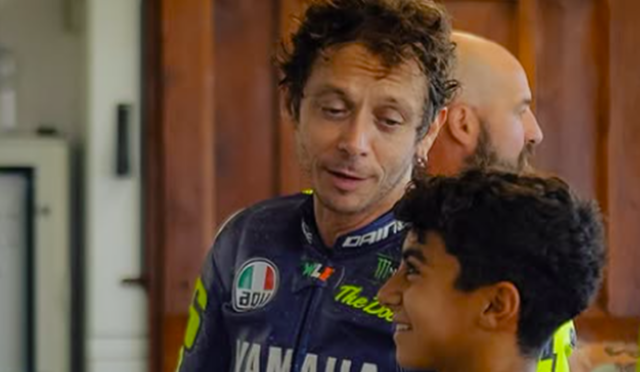 14 yaşındaki İtalyan sürücü, Valentino Rossi Akademisi’ne katıldı