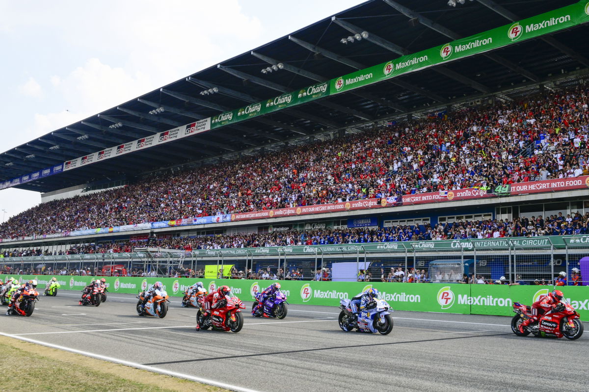 Marc Marquez Race Start, Thailand MotoGP Race, 2 March 2025