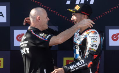 Shaun Muir, Toprak Razgatlioglu, Race 1, Estoril WorldSBK, 11 October 2025