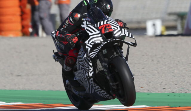 Marco Bezzecchi, Valencia MotoGP Testinde Aprilia’nın Yeni Aerodinamik Tasarımını İlk Kez Denedi