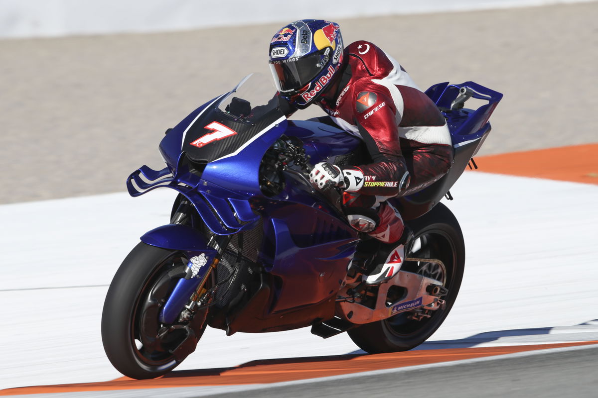 Toprak Razgatlioglu, Valencia MotoGP Test, 18 November 2025