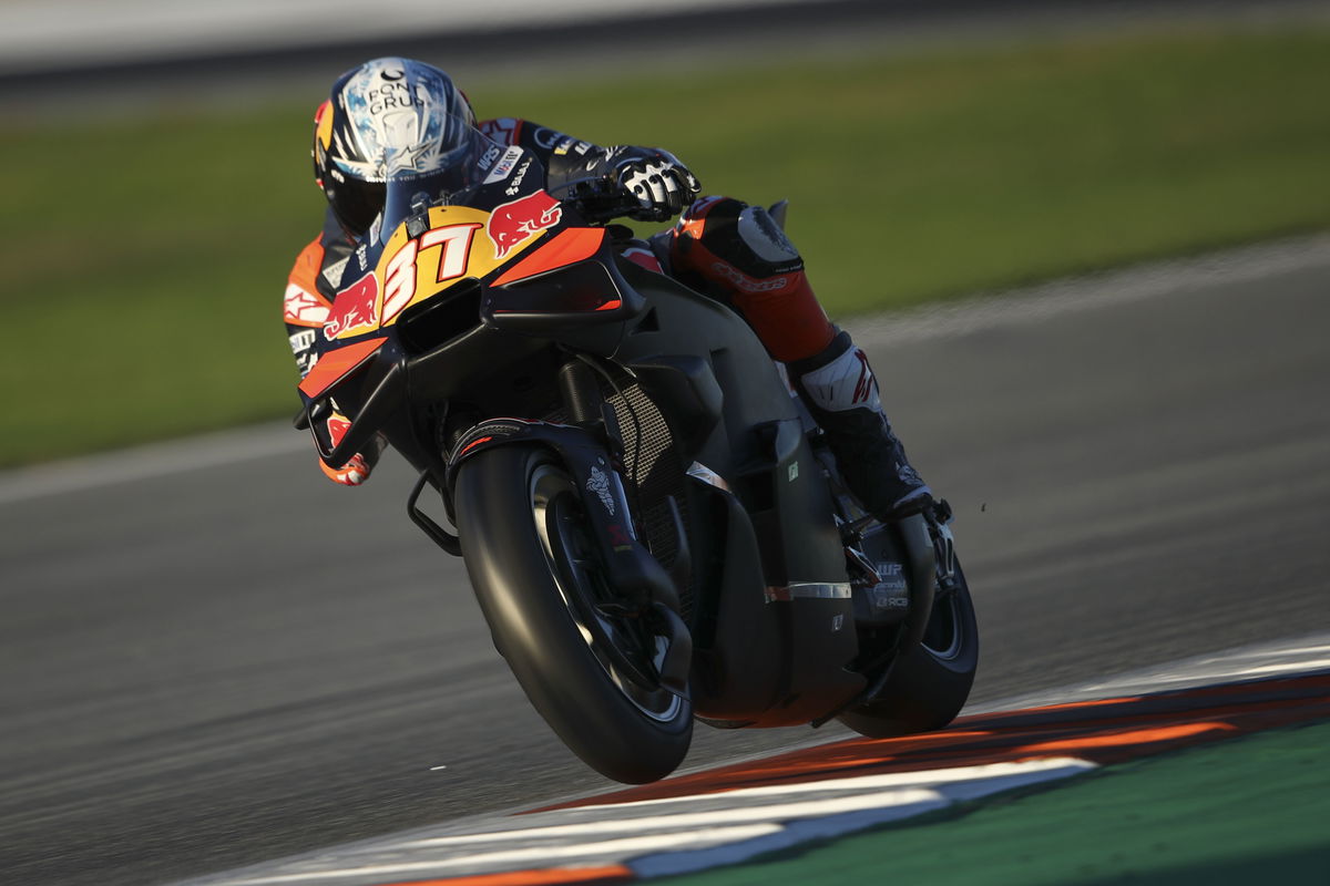 Pedro Acosta, Valencia MotoGP Test, 18 November 2025