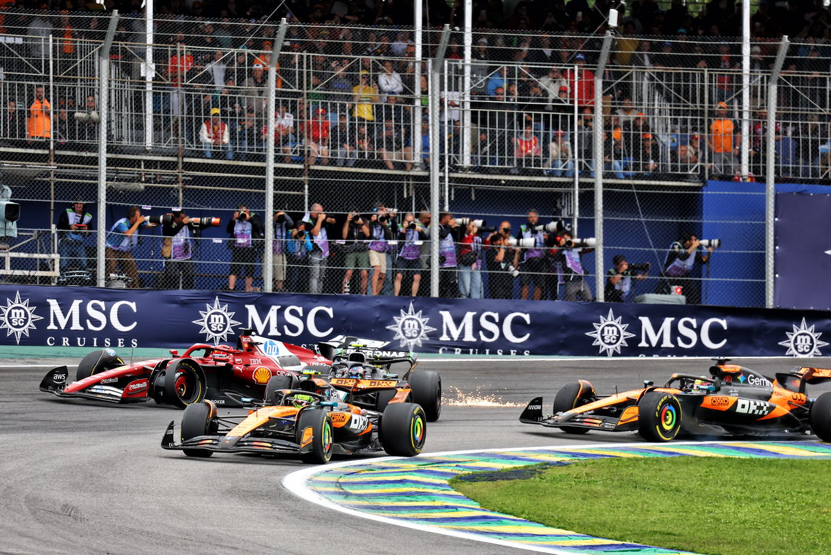 Motor Racing - Formula One World Championship - Brazilian Grand Prix - Race Day - Sao Paulo, Brazil