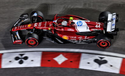 Motor Racing - Formula One World Championship - Las Vegas Grand Prix - Practice Day - Las Vegas, Nevada, USA