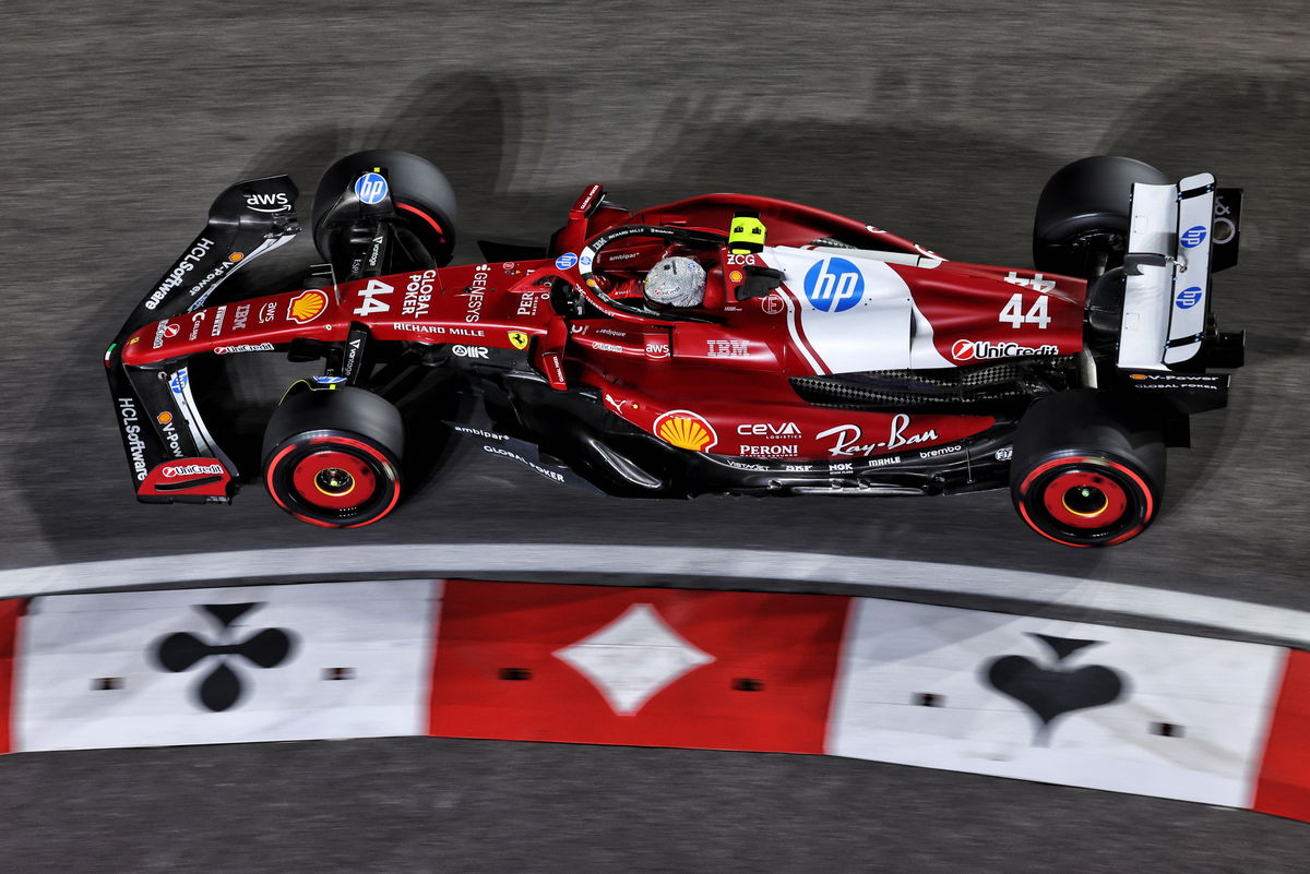 Motor Racing - Formula One World Championship - Las Vegas Grand Prix - Practice Day - Las Vegas, Nevada, USA