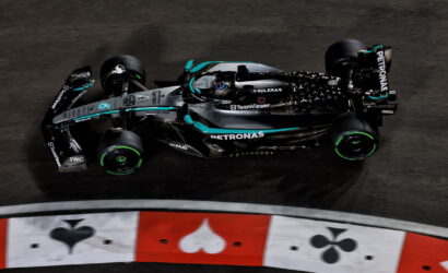 Motor Racing - Formula One World Championship - Las Vegas Grand Prix - Qualifying Day - Las Vegas, Nevada, USA